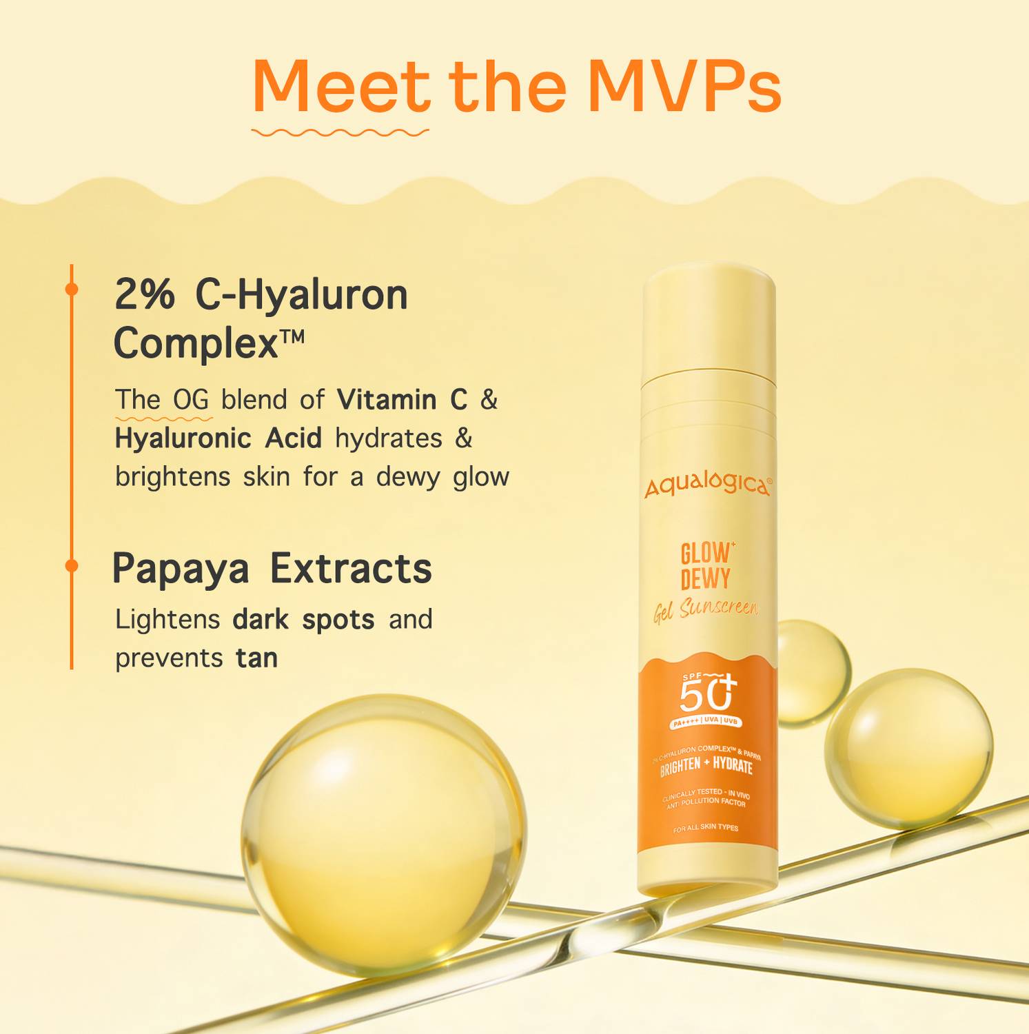 Aqualogica Sunscreen SPF 50 PA++++ 50g - Image 5