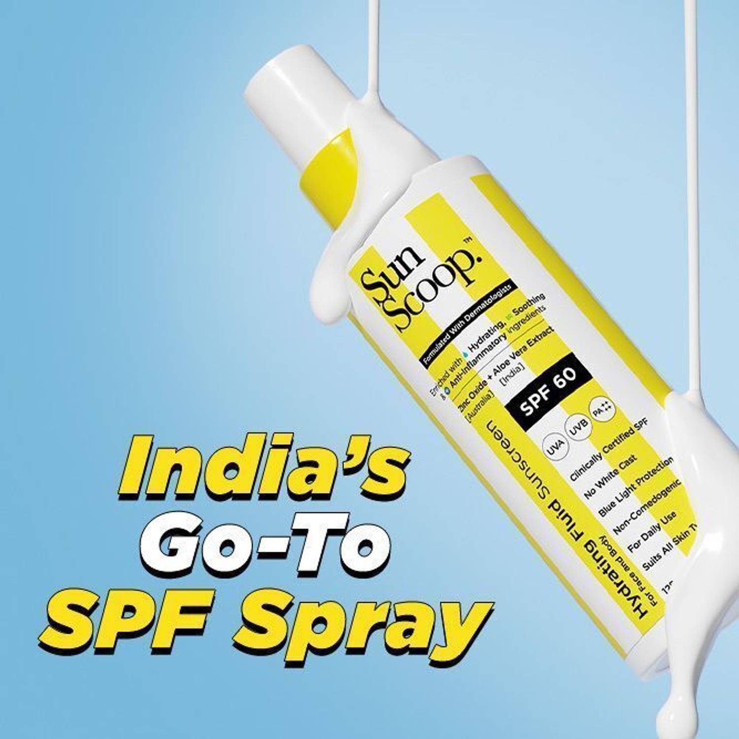 SunScoop Sunscreen SPF 60 PA++++ 125 ml - Image 3
