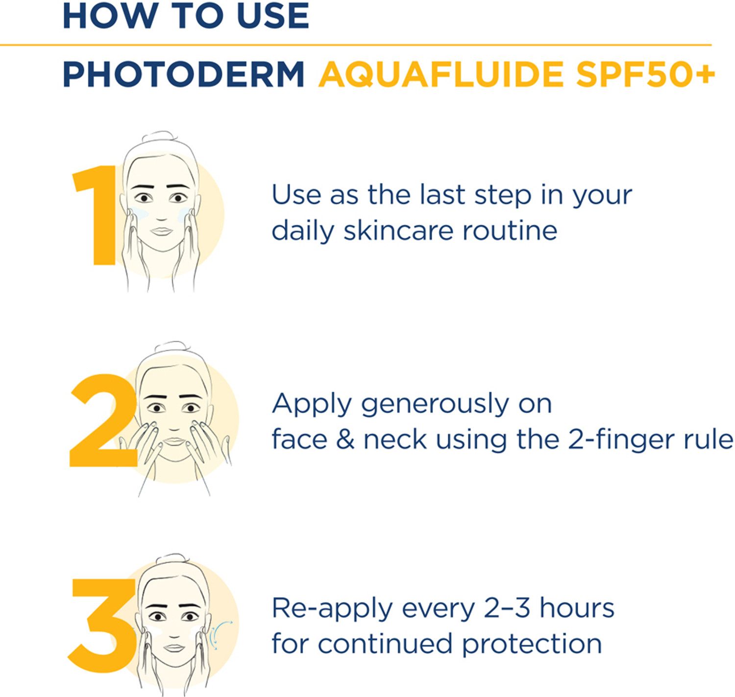 Image of BIODERMA Sunscreen - SPF 50 PA++++ Photoderm Aquafluide SPF 50+ Neutre- UVA Protection