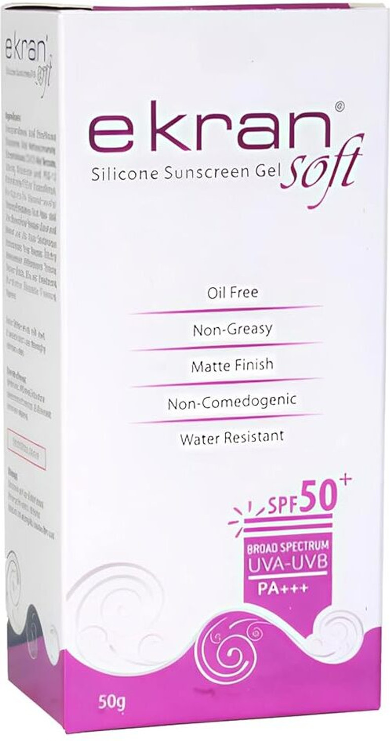 Image of Ekran Sunscreen - SPF 50 PA+++ Soft Silicone Sunscreen | Anhydrous for Oily Skin