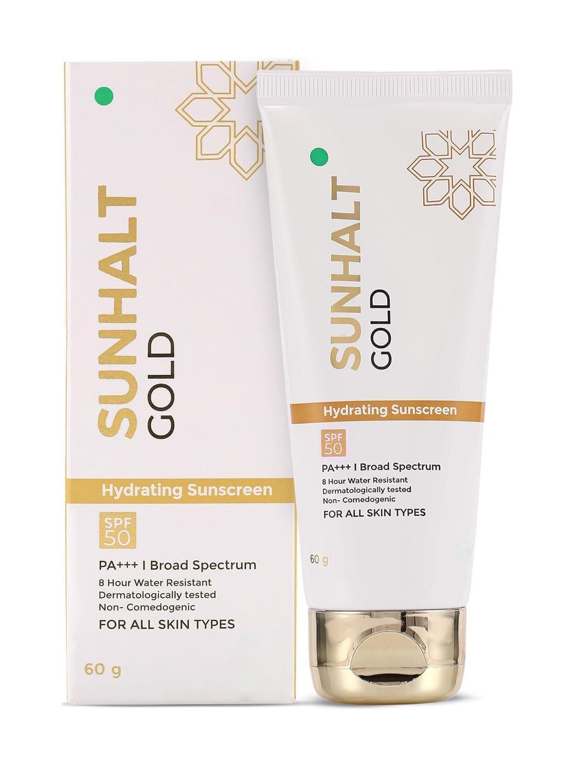 Image of SUNHALT Sunscreen - SPF 50 PA+++ Broad Spectrum UVA /UVB | Water Resistant | For All Skin Types