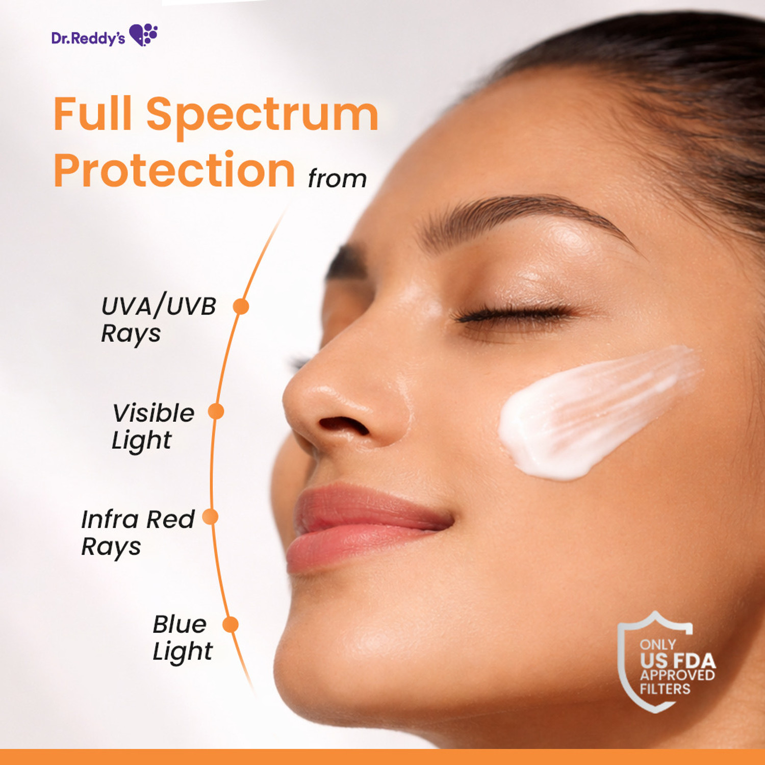 Image of Dr. Reddy's Venusia Sunscreen - SPF 65 PA++++ Mineral Sunscreen SPF 65-UVA,UVB,Blue Visible Light|Suitable for All Skin Type