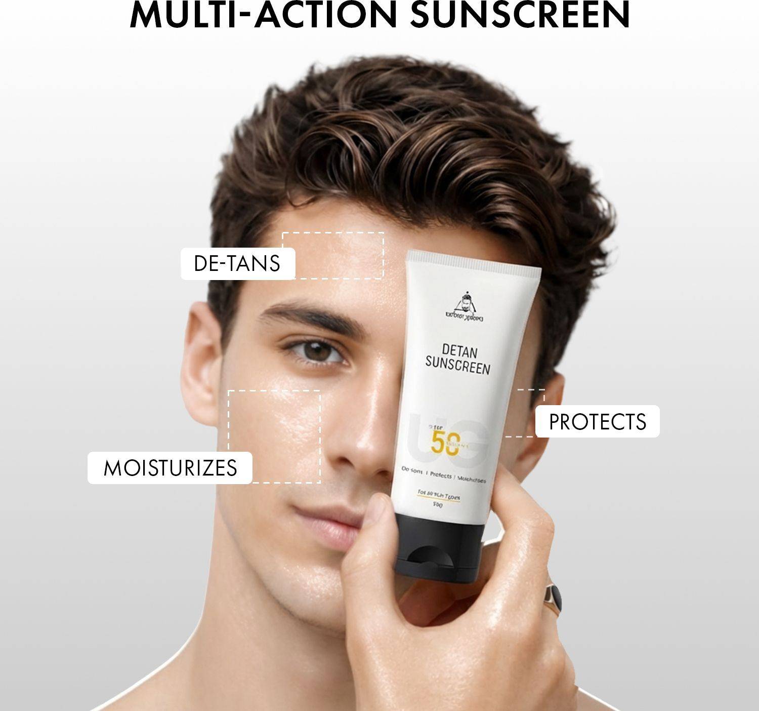urbangabru Sunscreen SPF 50 PA++++ Detan - Image 2