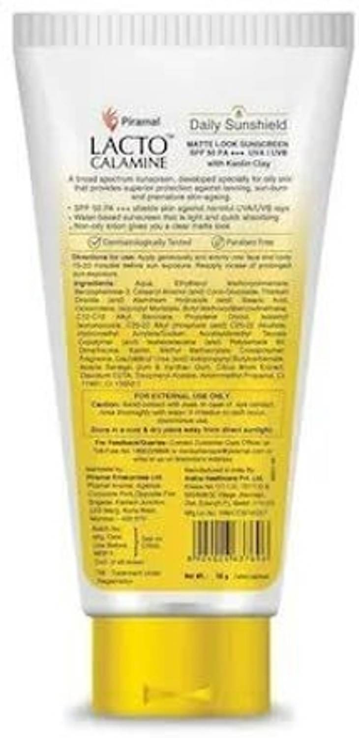 Lacto Calamine Sunscreen SPF 50 PA+++ 50g - Image 2