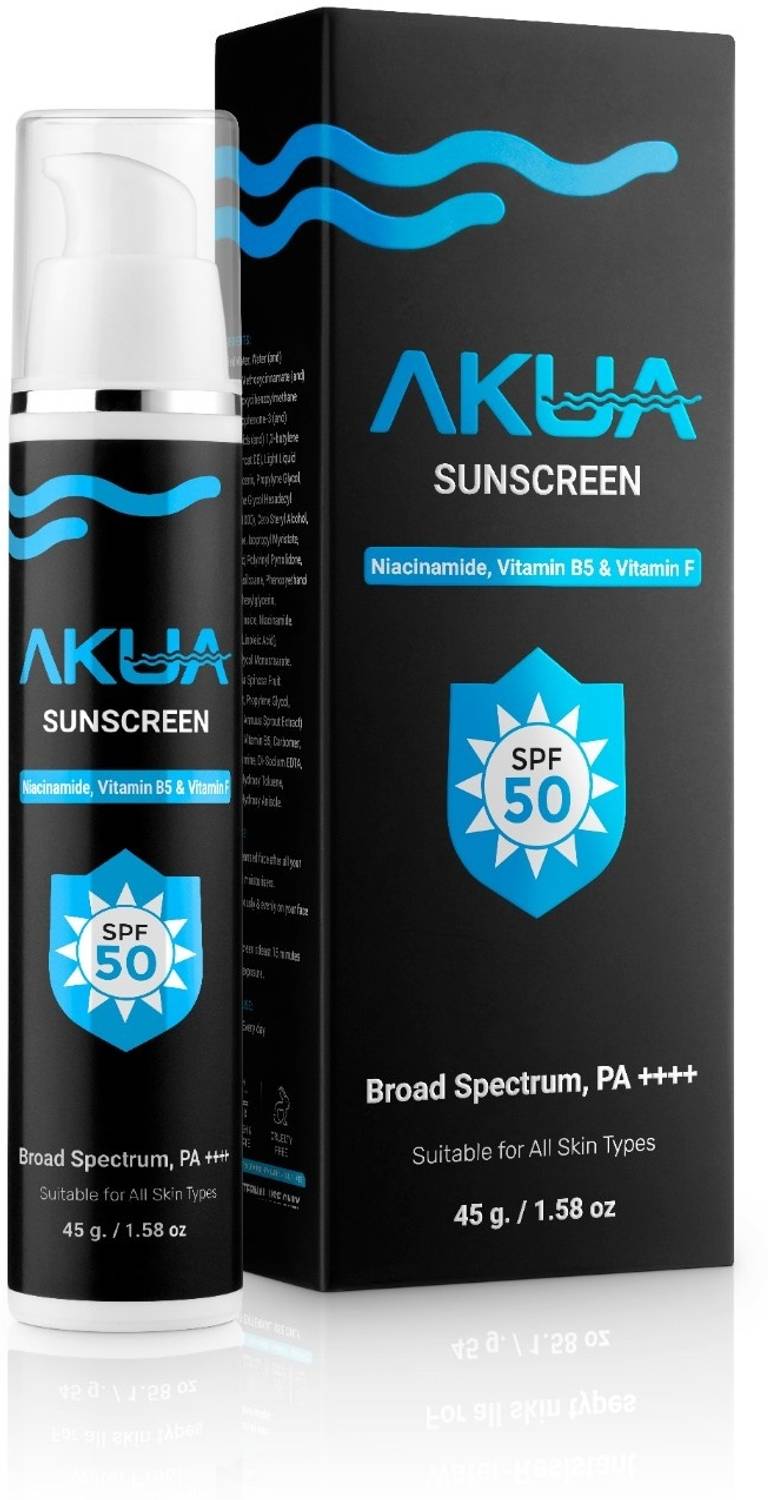 Akua Sunscreen - SPF 50 PA++++ Sunscreen Broad Spectrum