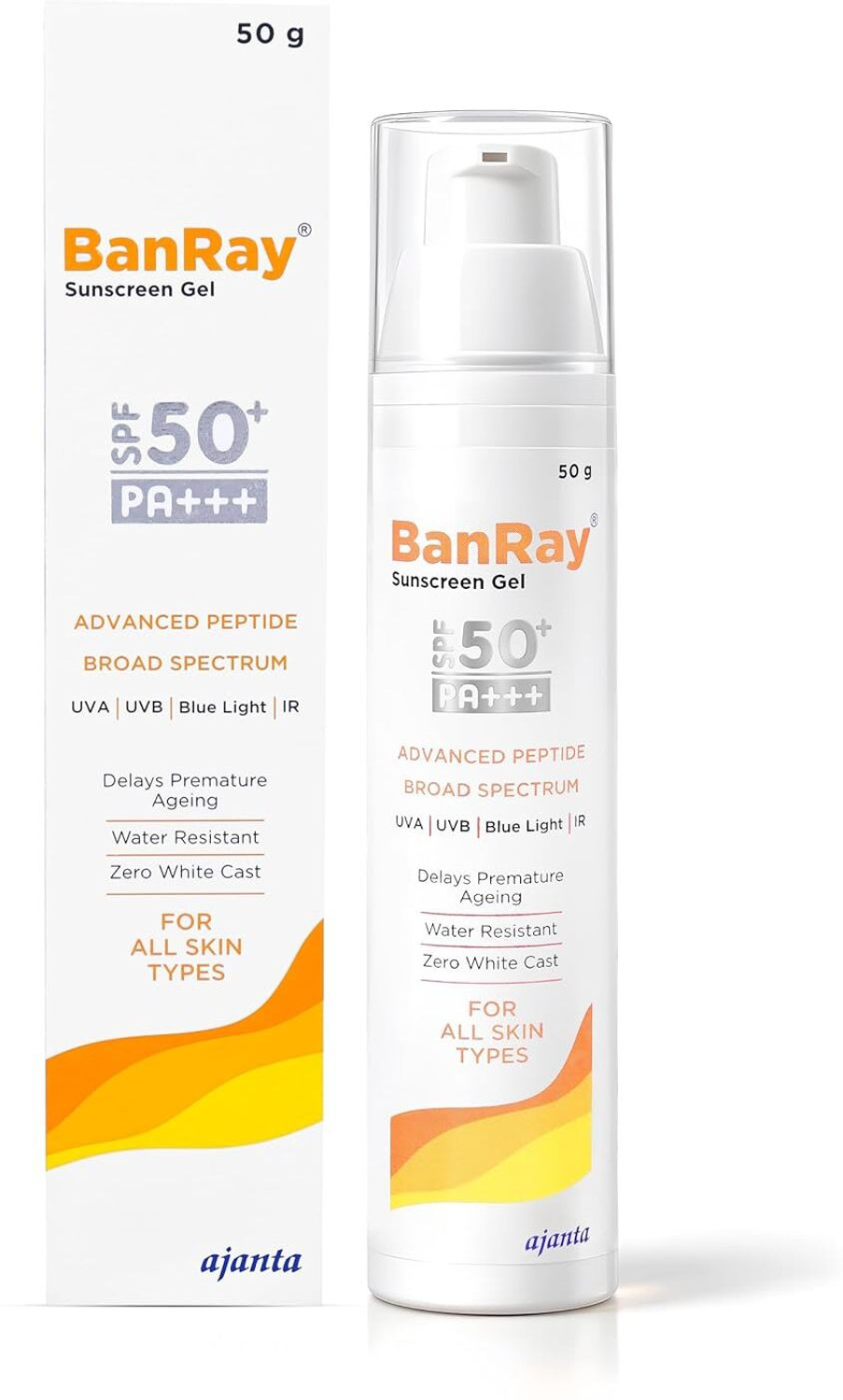 Image of BanRay Sunscreen - SPF 50+ PA+++ SUNSCREEN GEL