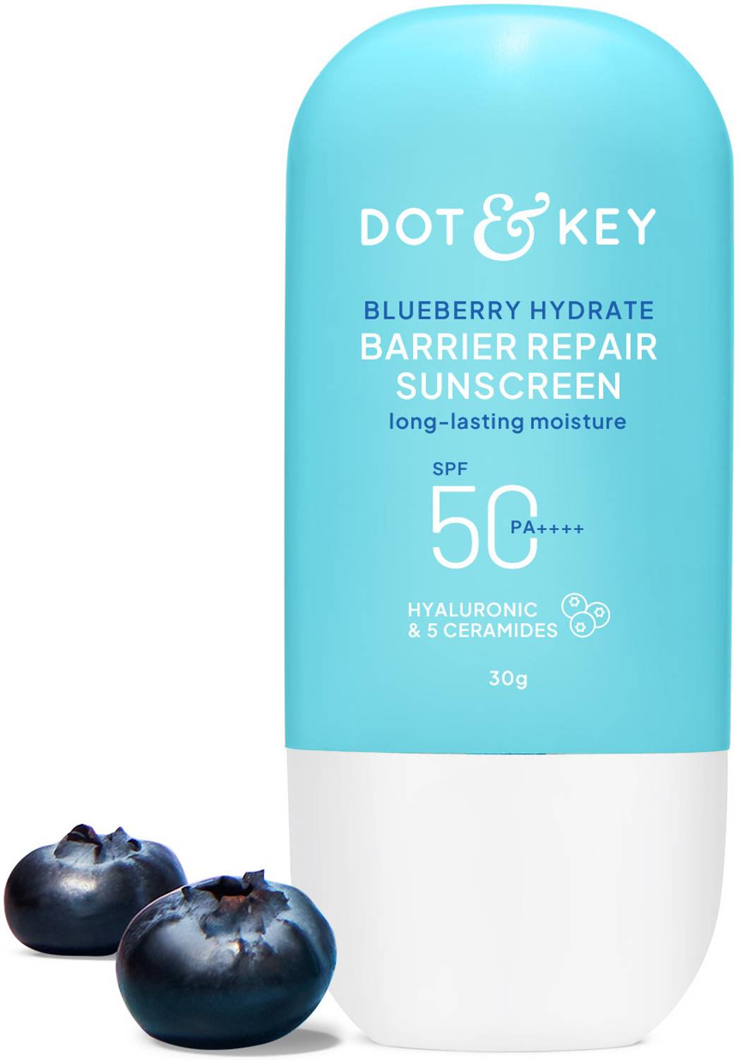 Dot & Key Blueberry Hydrate Sunscreen SPF 50 PA++++ 50g - Image 4
