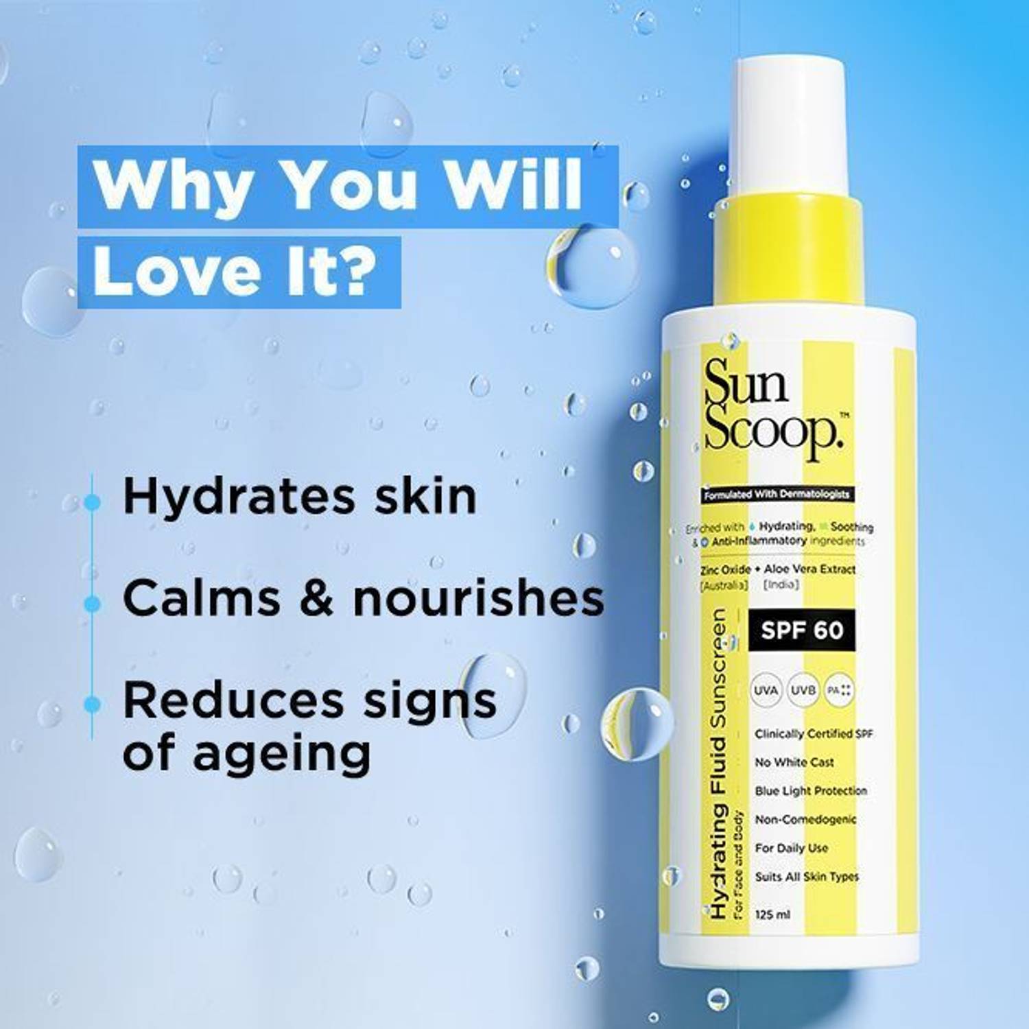 SunScoop Sunscreen SPF 60 PA++++ 125 ml - Image 5