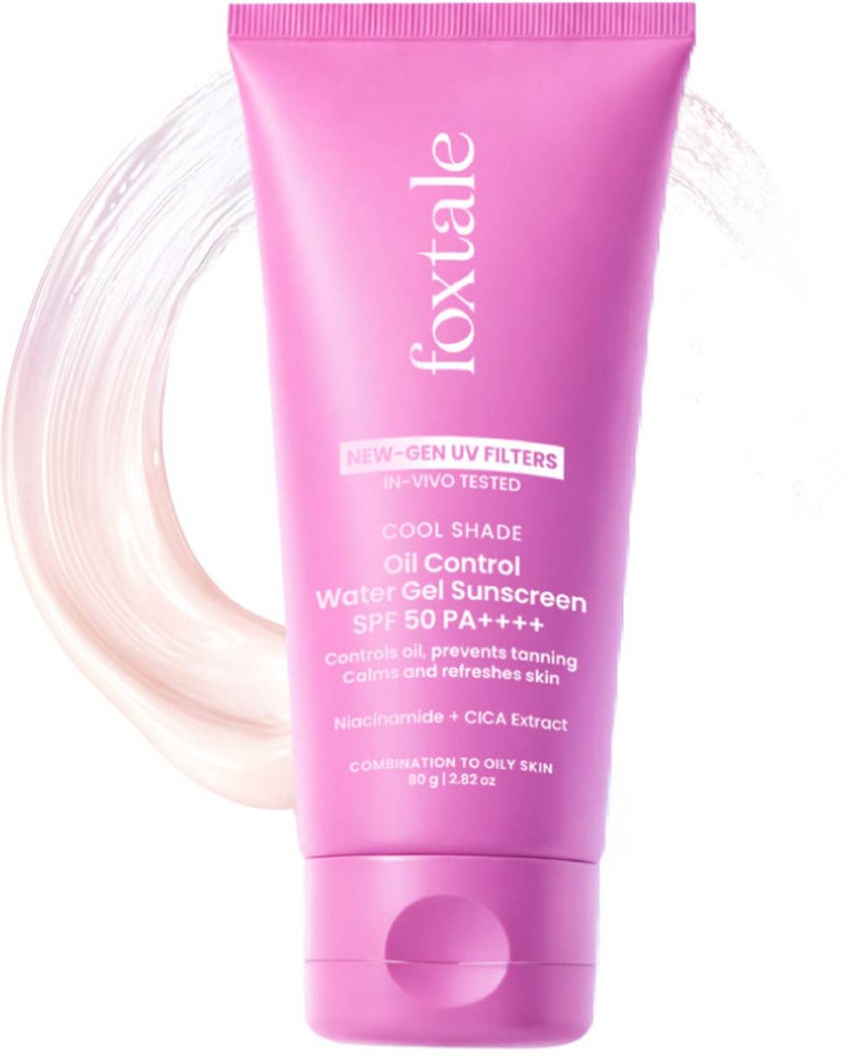 Foxtale SPF 50 PA++++ Ice-Burst Gel Face Sunscreen for Oily Skin