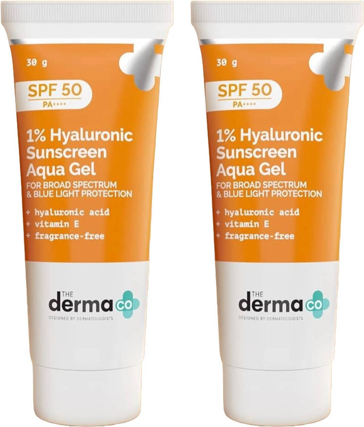 The Derma Co Sunscreen - SPF 50 PA++++ Hyaluronic Sunscreen Aqua