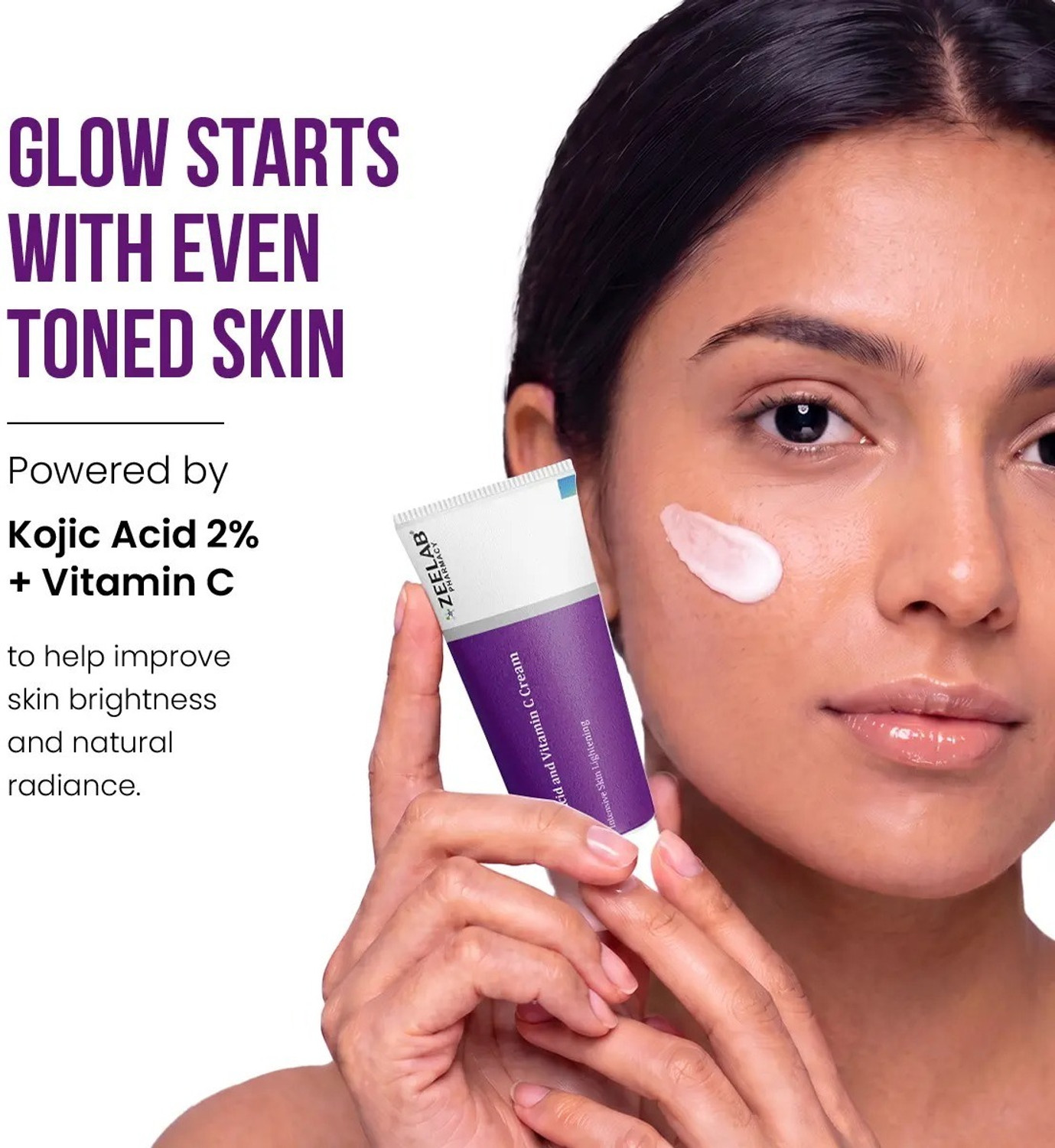 Image of zeelab Vitamin C Cream With Kojic Acid 2%