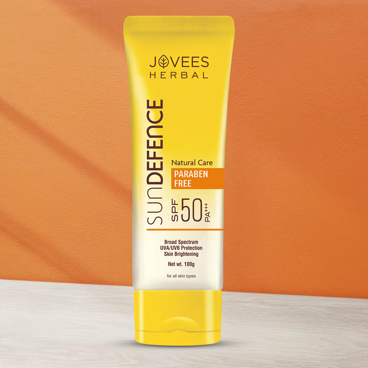 Image of JOVEES Sunscreen - SPF 50 PA+++ Sun Defence Cream SPF 50 Sunscreen| For All Skin Type | UVA & UVB Protection