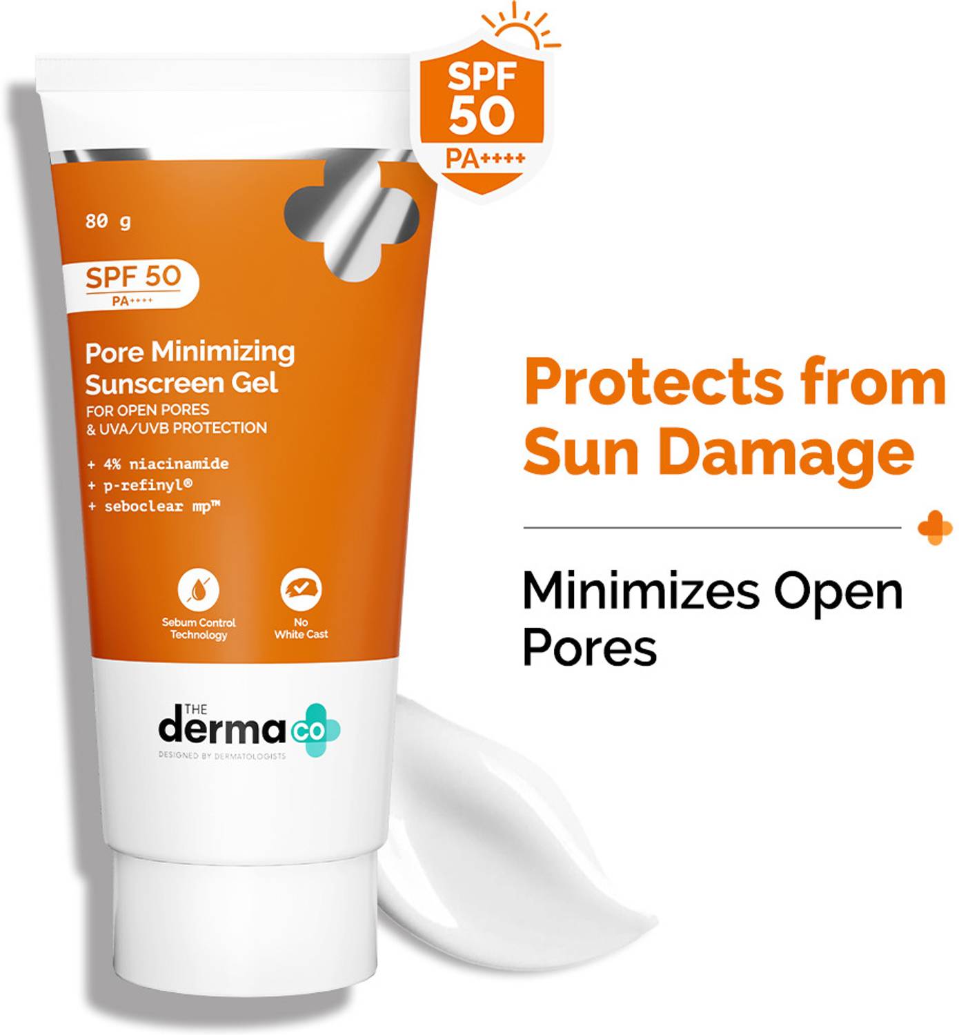 The Derma Co Sunscreen SPF 50 50g - Image 1