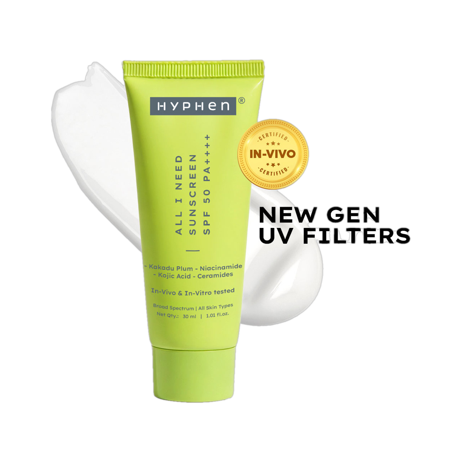 HYPHEN Sunscreen SPF 50 PA++++ 50ml