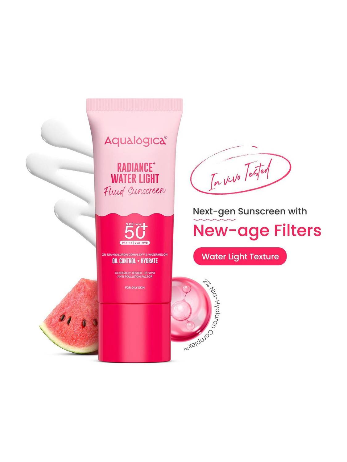Aqualogica Sunscreen SPF 50 PA++++ 25g - Image 1