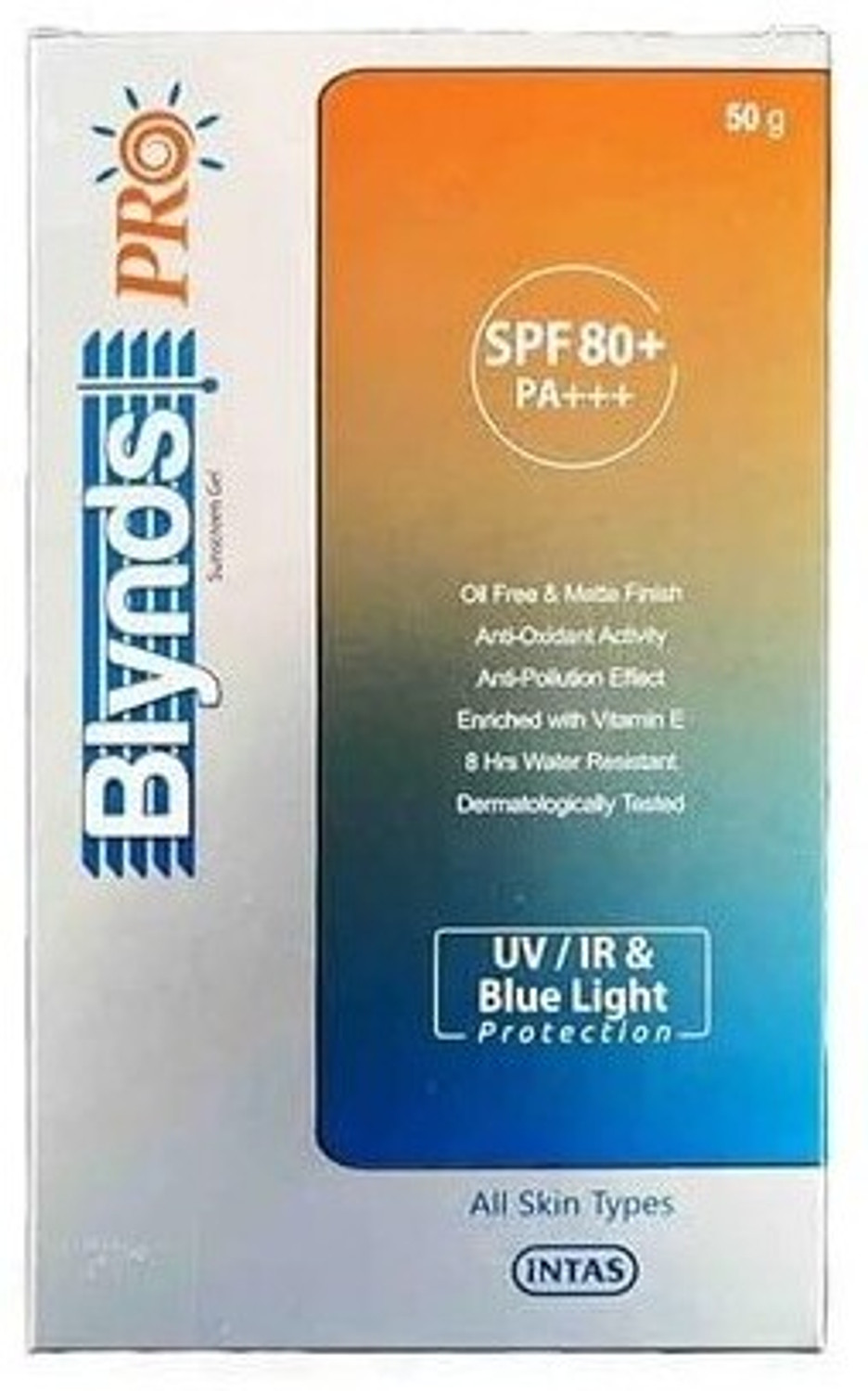 Image of Blynds Sunscreen - SPF 80 PA+++ BlyndsPRO SunscreenGel SPF80+,PA+++
