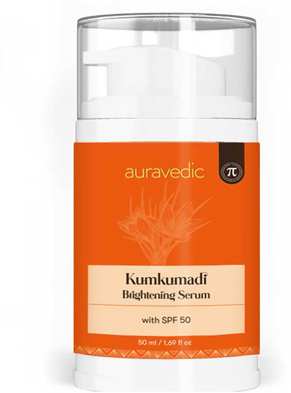 AURAVEDIC Sunscreen - SPF 50 Kumkumadi Brightening Face Serum With Sunscreen Spf 50