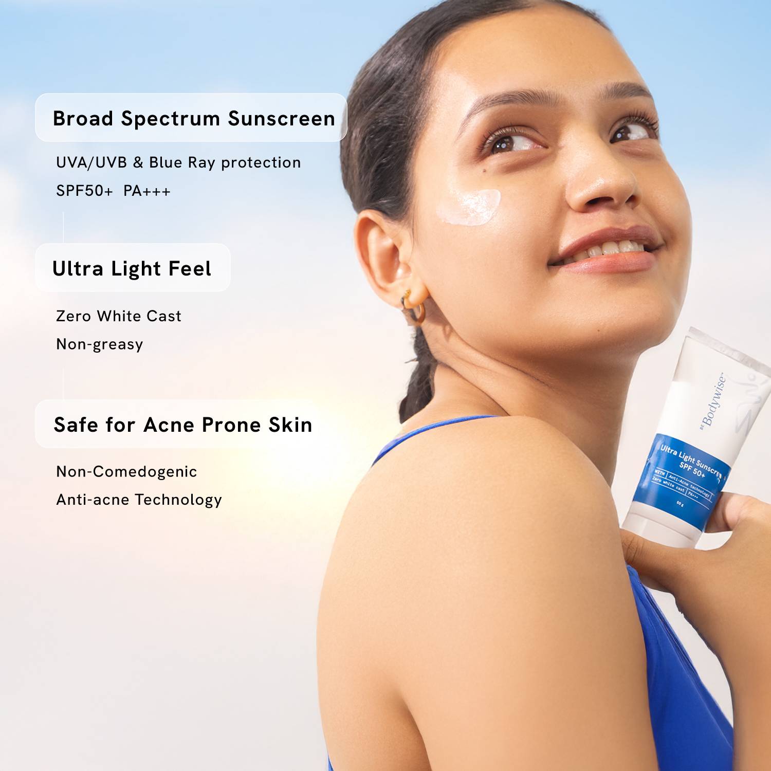 Be Bodywise Sunscreen SPF 50 PA++++ 100 ml - Image 2