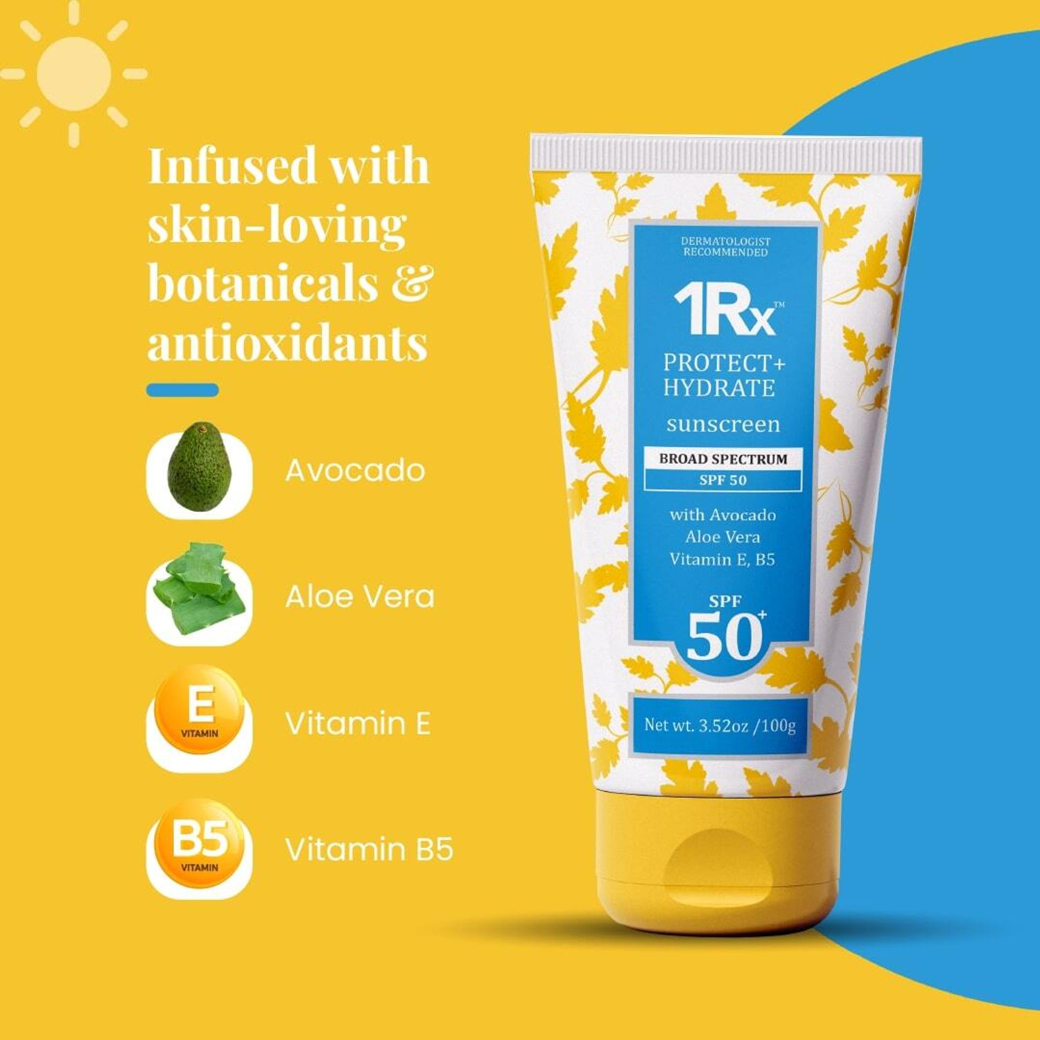Image of ZEE LAB Sunscreen - SPF 50+ Broad-Spectrum UVA /UVB Protection, Prevents Sunburn, Tanning & Premature Ageing