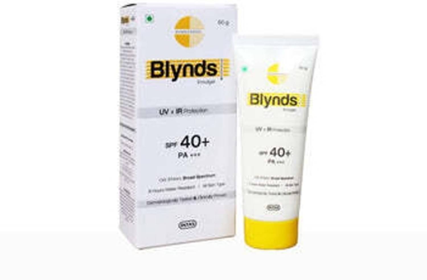 Blynds Sunscreen - SPF 40+ PA+++ Emulgel Sunscreen SPF 40+ PA+++ | Lightweight, | For All Skin Types | 50g