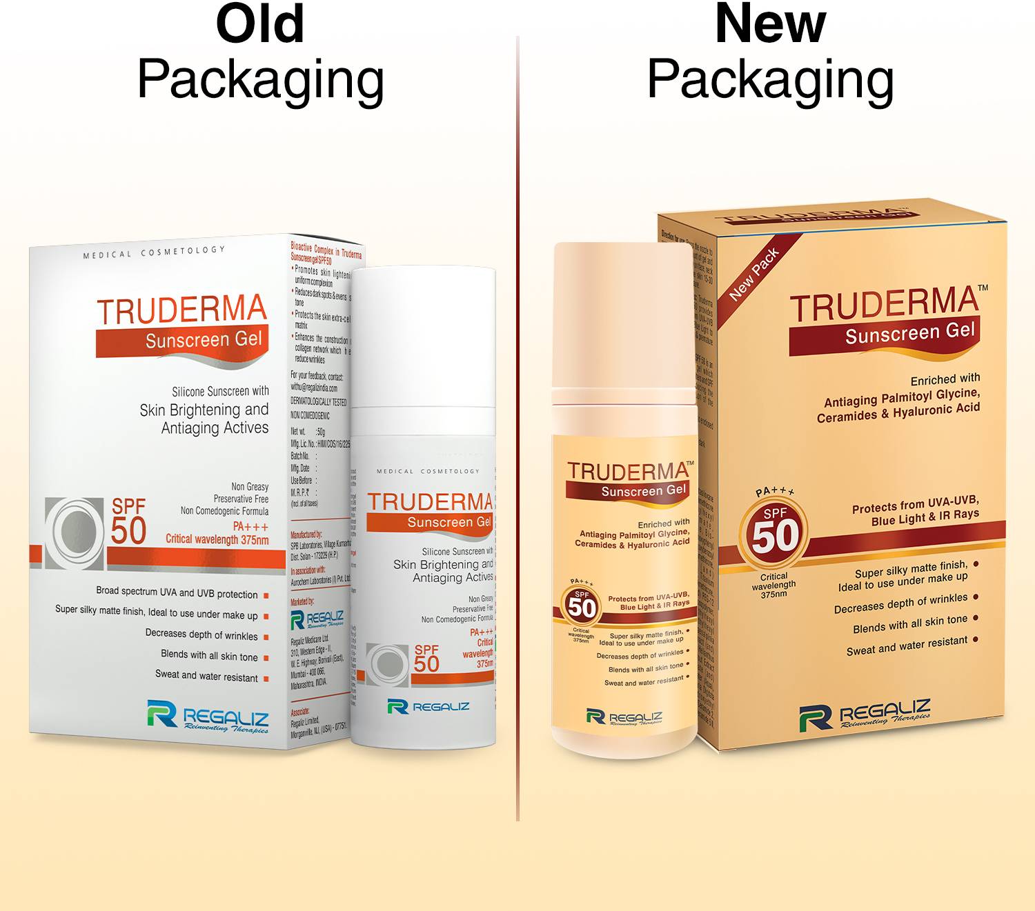Truderma Sunscreen SPF 50 PA+++ Silicone Gel - Image 3