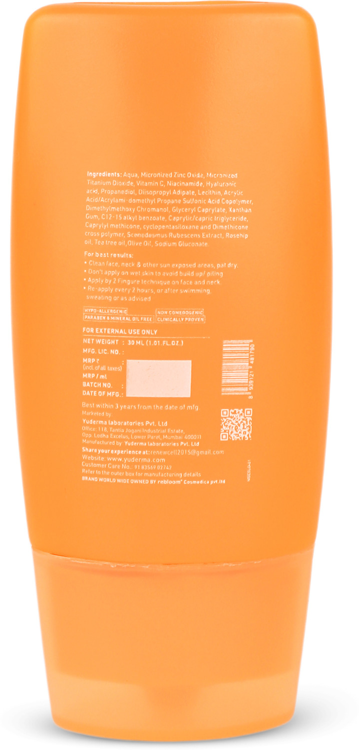 Image of ECLIPSE SOLAIRE Sunscreen - SPF 50 PA+++ PA+++ Active Sunscreen Non Greasy Formula for All Skin Types