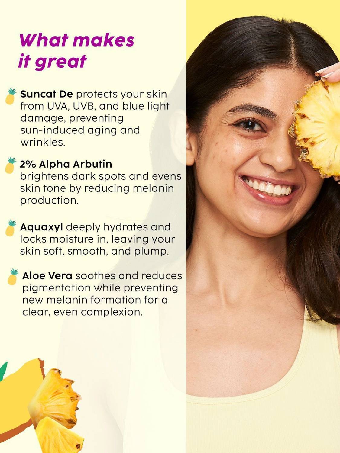 The Plant Fix Plix Sunscreen SPF 50 PA++++ 50g - Image 2