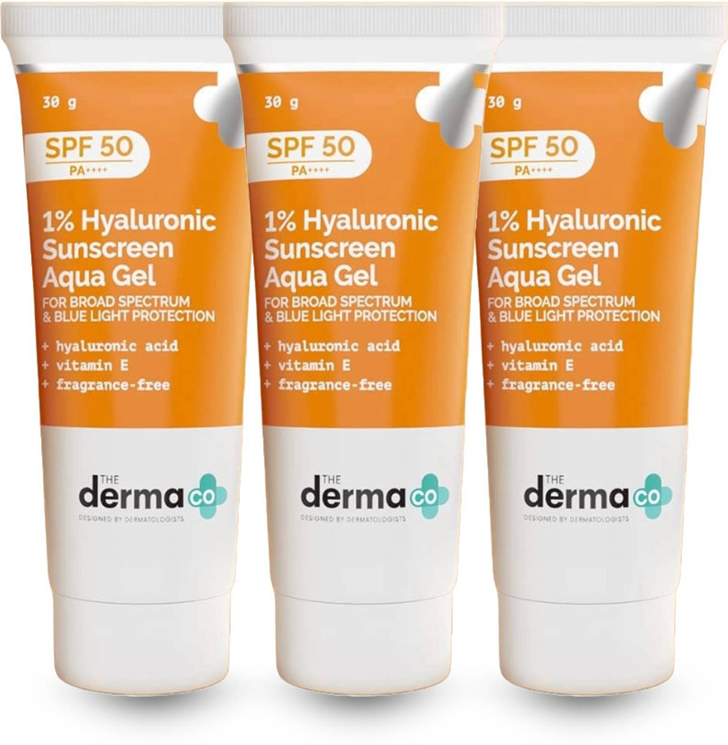 The Derma Co Sunscreen - SPF 50 PA++++ Hyaluronic Sunscreen Aqua