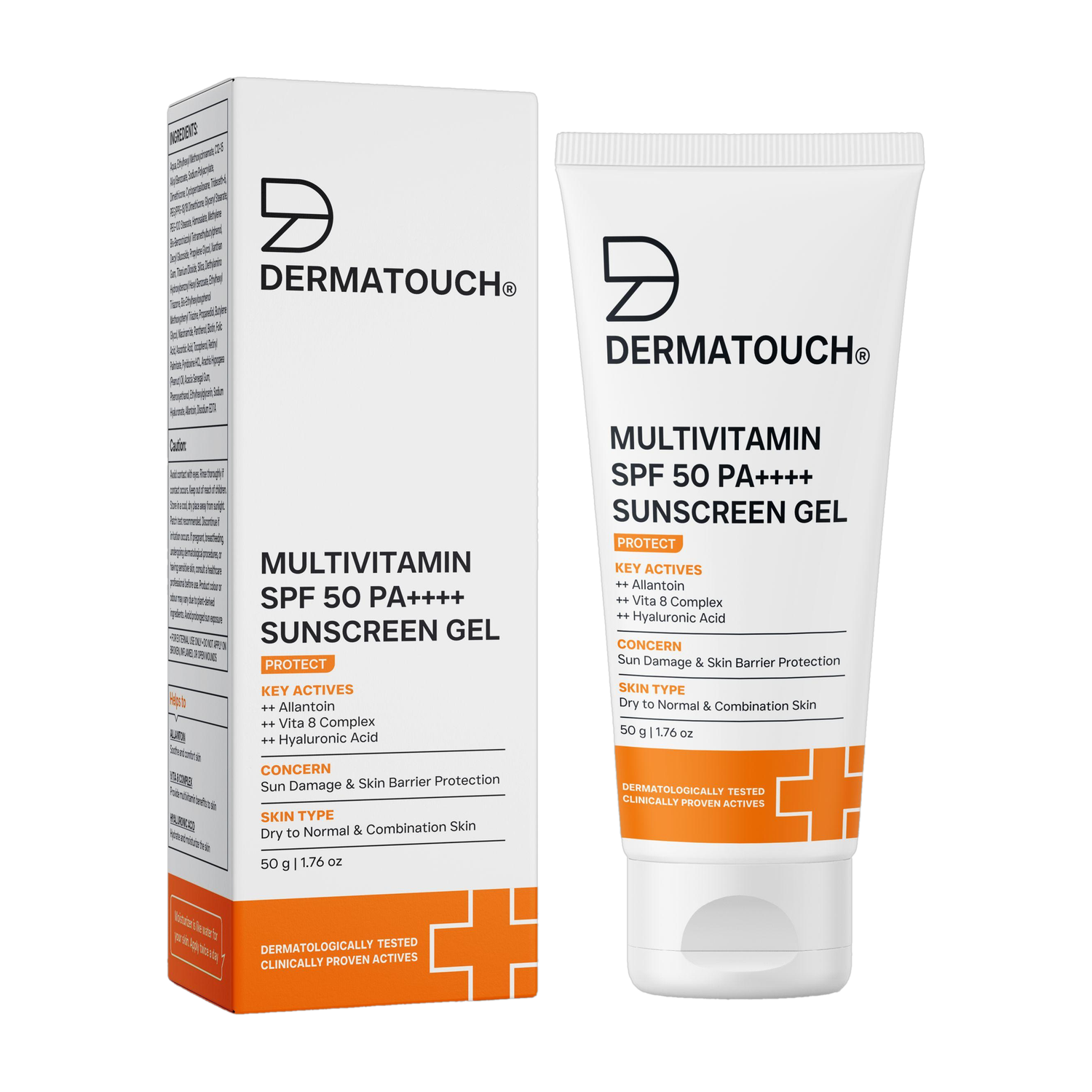 Dermatouch Sunscreen SPF 50 PA++++ 50g - Image 1
