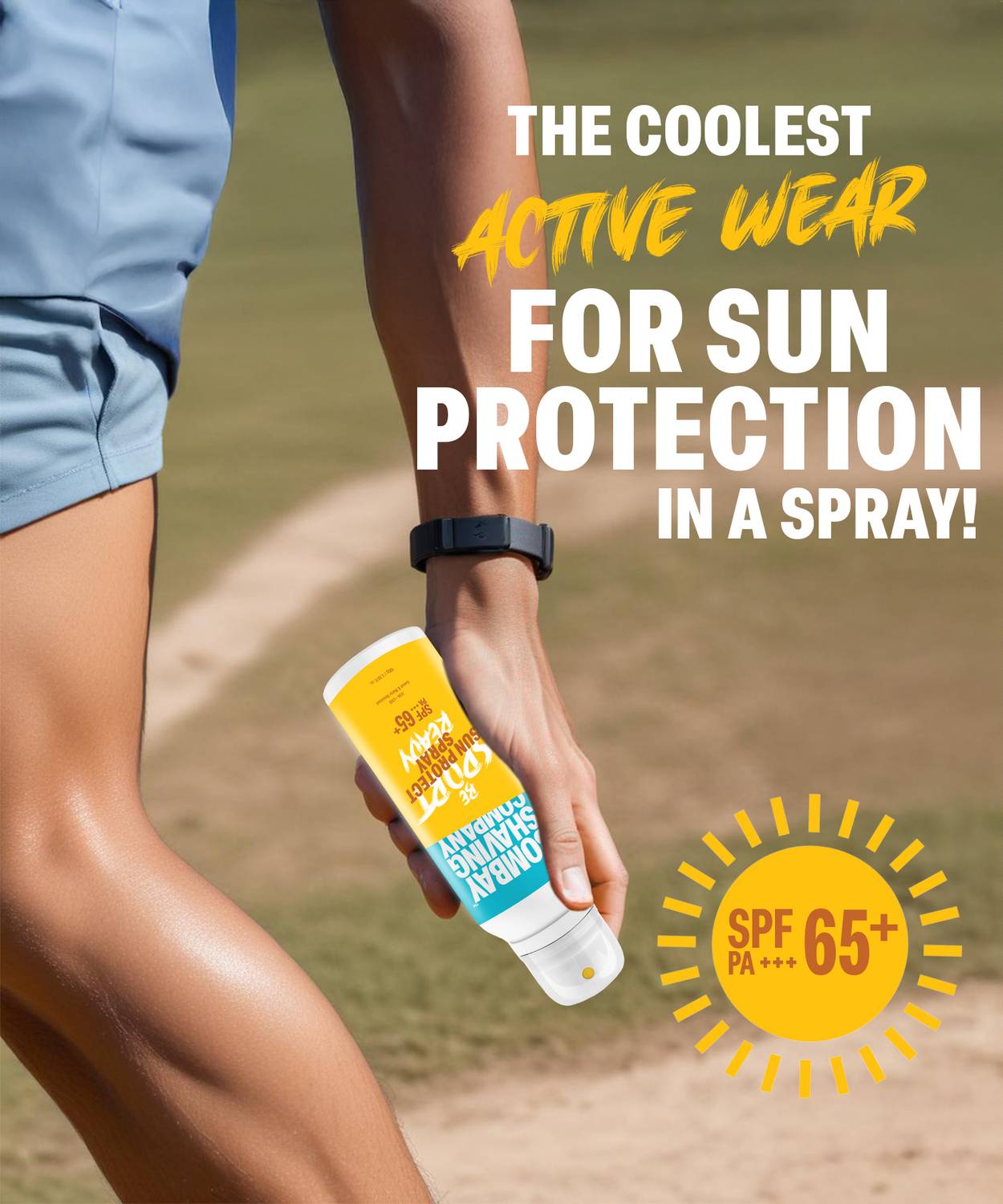BOMBAY SHAVING COMPANY Sunscreen - SPF 65 PA+++ Sports Ready Suns... more