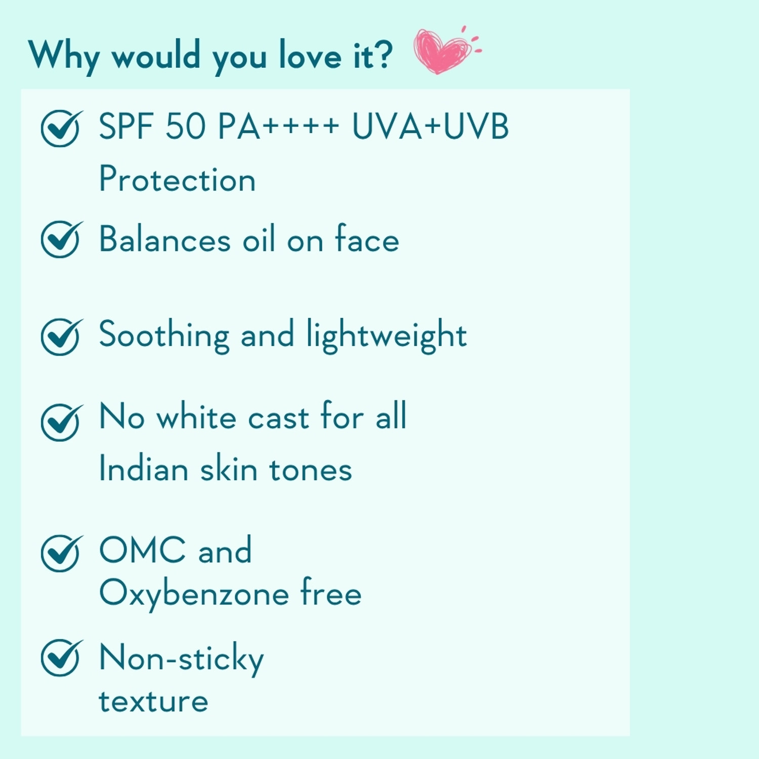 Image of WishCare Sunscreen - SPF 50+ PA++++ Niacinamide Oil Balance Fluid Sunscreen|In Vivo Tested|For Men & Women