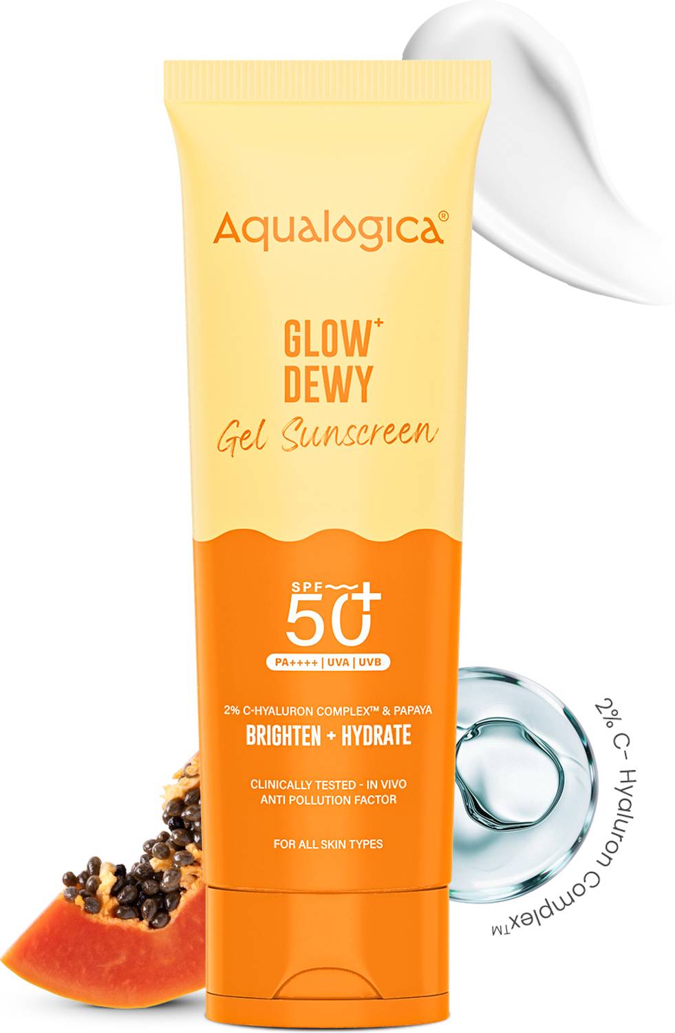 Aqualogica Sunscreen SPF 50 PA++++ 50g - Image 1
