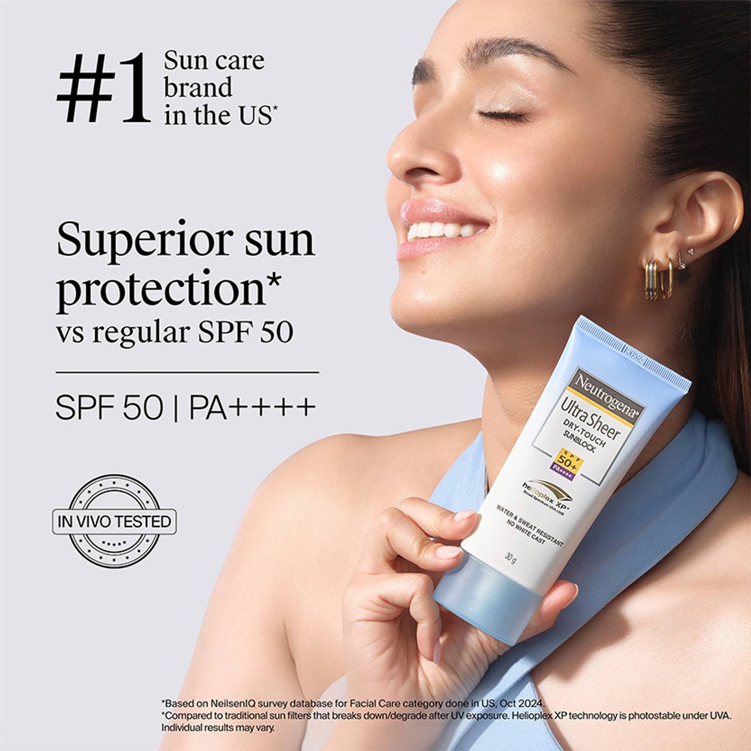 NEUTROGENA Ultra Sheer Dry-Touch Sunblock SPF 50+ - Image 2