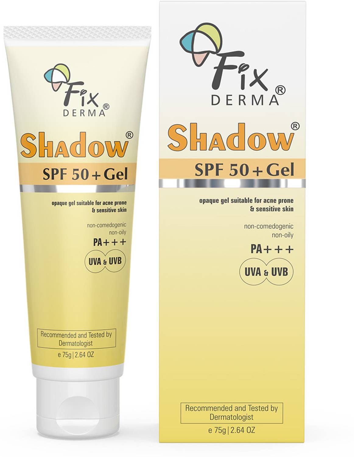 Fixderma Sunscreen - SPF 50+ PA+++ Shadow Sunscreen SPF 50+ PA+++