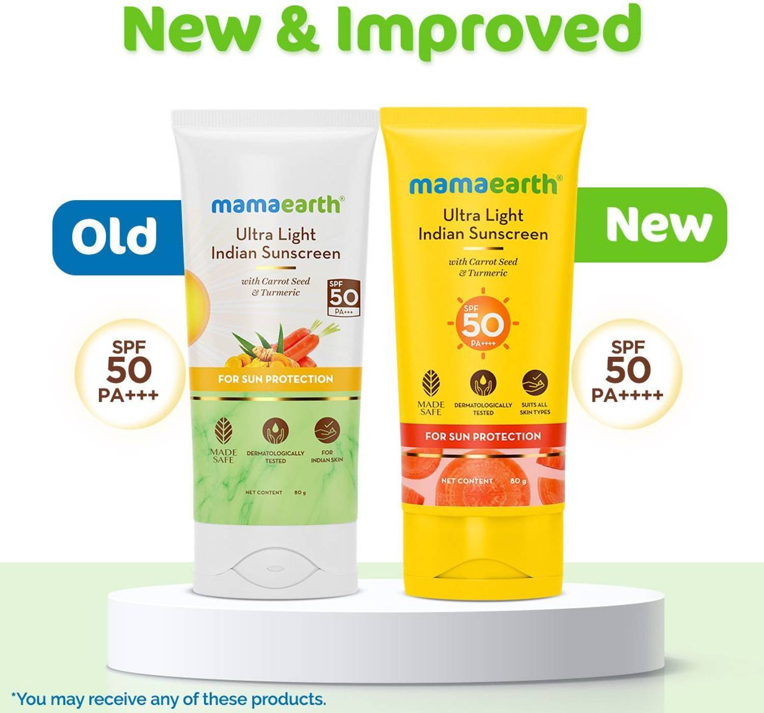 Mamaearth Sunscreen SPF 50 PA++++ 80g - Image 2