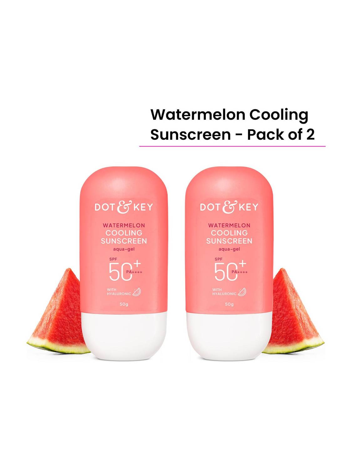 Dot & Key Sunscreen SPF 50 PA++++ Watermelon 50g - Image 1