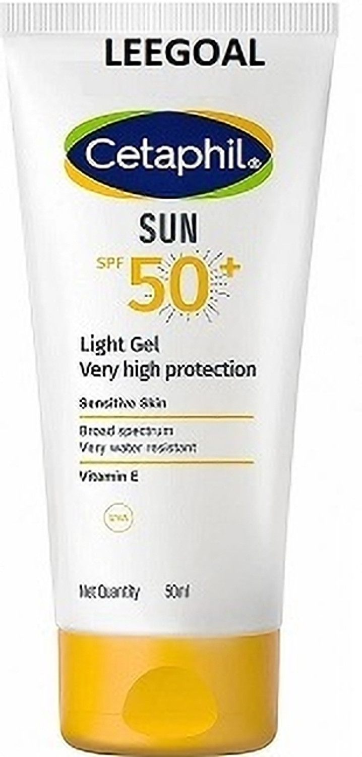 Image of LEEGOAL Sunscreen - SPF 50 PA++ Sunscreen SPF 50 C-e-t-a-p-h-i-l Sunscreen Light Gel for all skin type