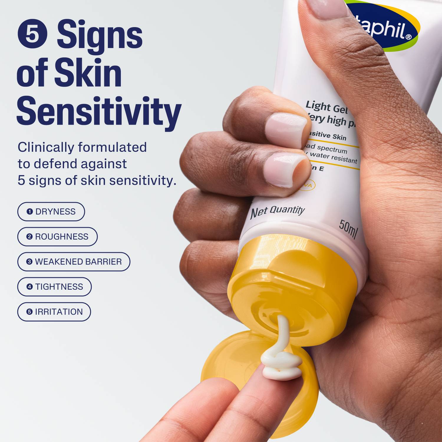 Cetaphil Sunscreen SPF 50 PA+ Light Gel 50ml - Image 3