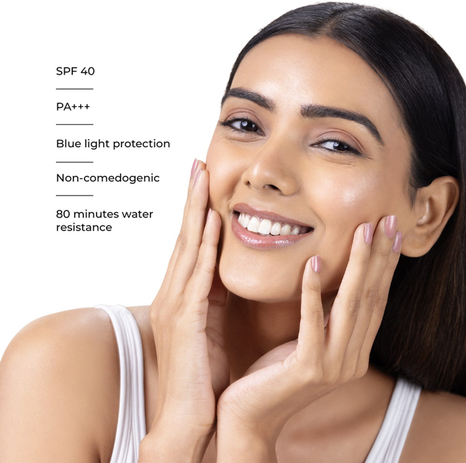 Image of BRILLARE Sunscreen - SPF 40 PA+++ Multi-Protection Sunscreen SPF 40 | Protection from UVA /UVB rays & Blue Light emitted from digital device | Susncreen