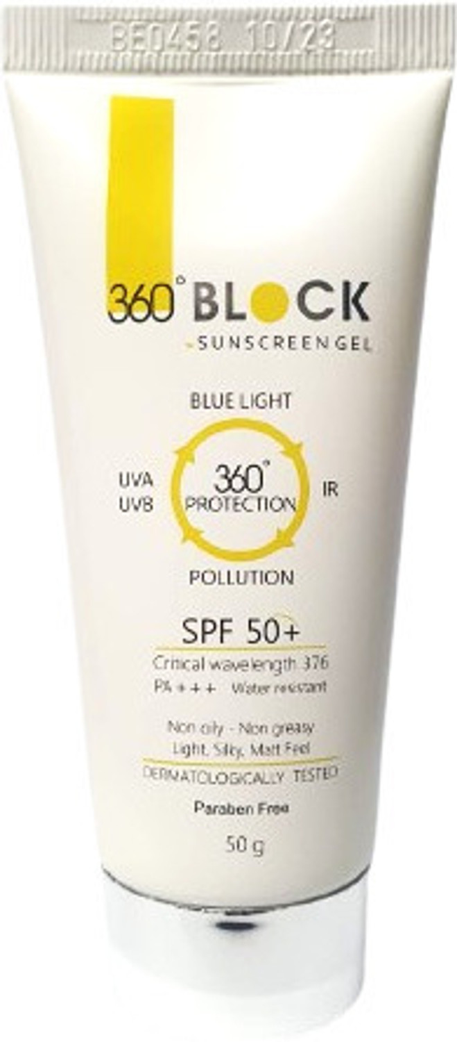 Image of 360 Block Sunscreen - SPF 50 PA+++ 360 Block Sunscreen Gel