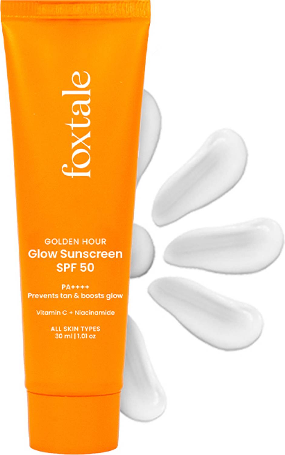 Foxtale Sunscreen SPF 50 PA++++ Glow - Image 1