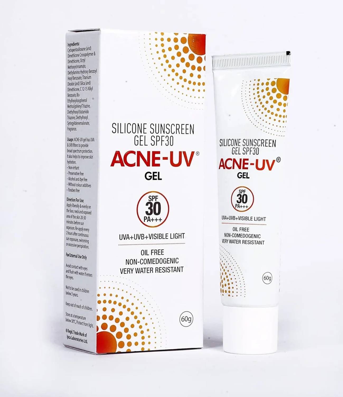 ACNE-UV Sunscreen - SPF 30 PA+++ 60 UVA+UVB+VISIBLE LIGHT