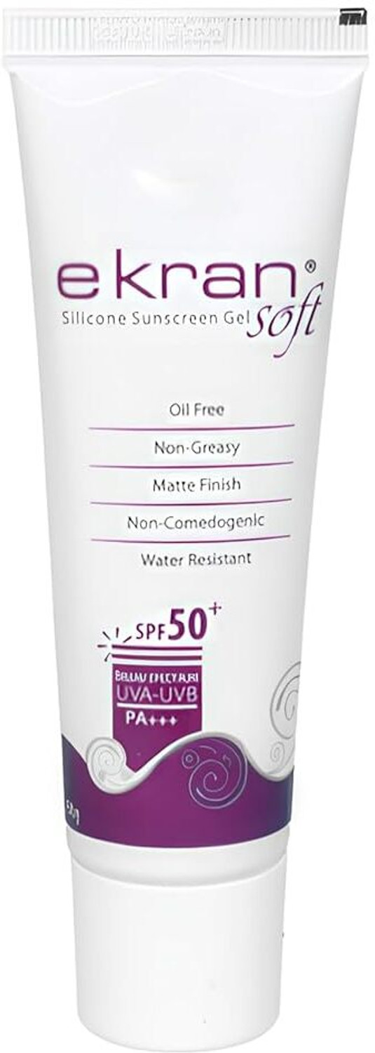 Image of Ekran Sunscreen - SPF 50 PA+++ Soft Silicone Sunscreen | Anhydrous for Oily Skin