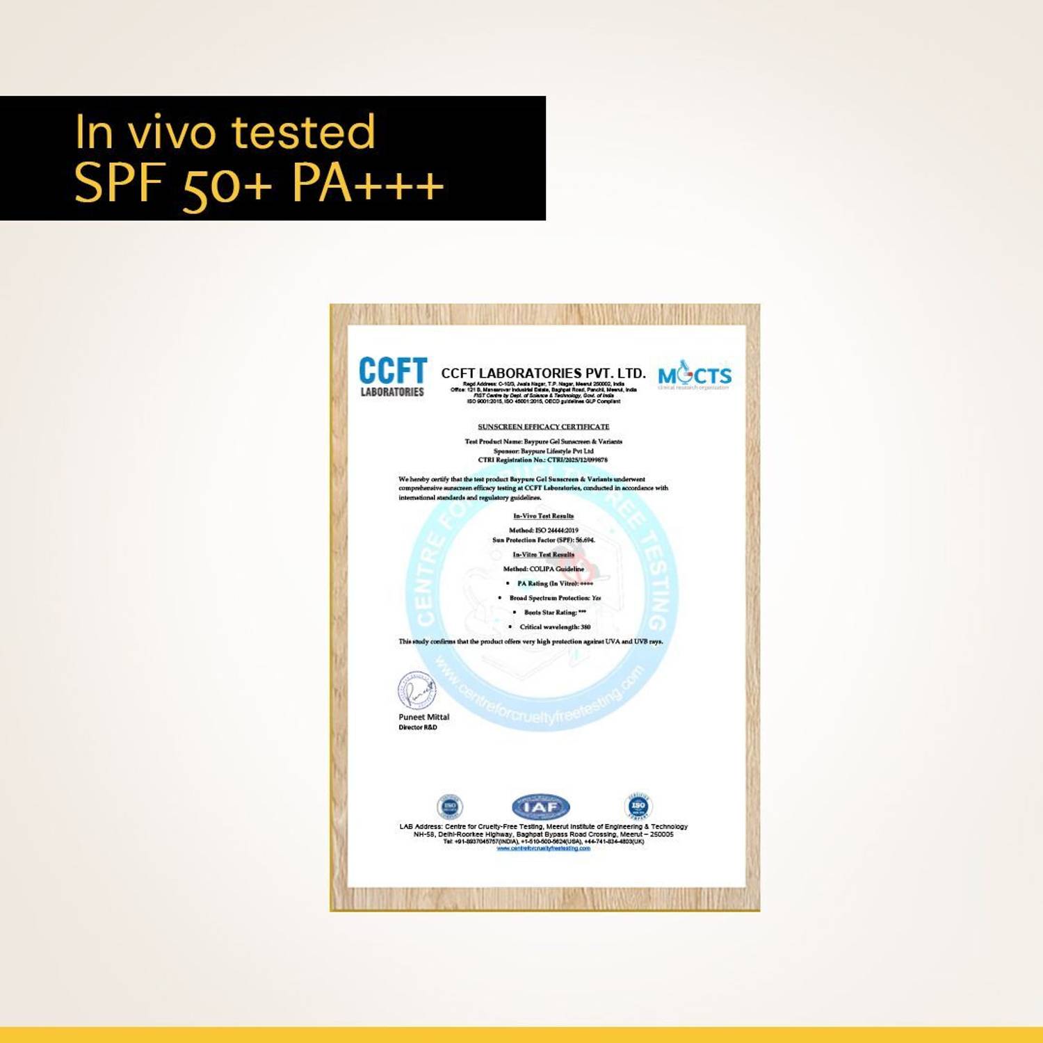 डिकन्स्ट्रक्ट Lightweight Gel Sunscreen SPF 50 PA++++ Pack of 2 - Image 2