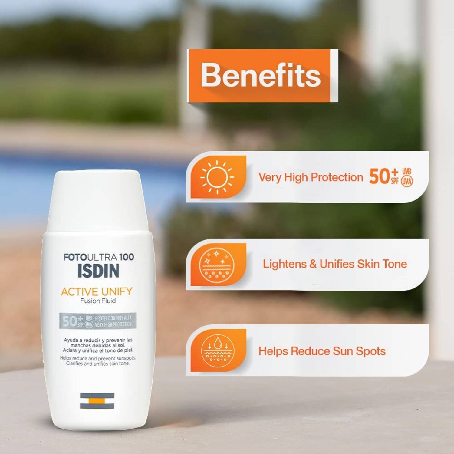 isdiN Sunscreen SPF 50+ PA+ 50ml - Image 4
