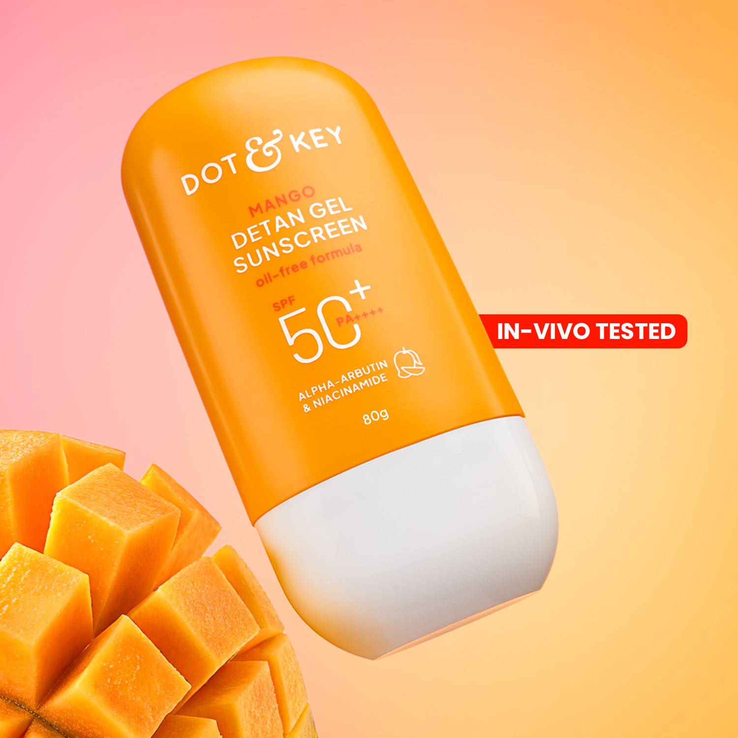 Dot & Key Sunscreen SPF 50 Mango Detan Gel - Image 2