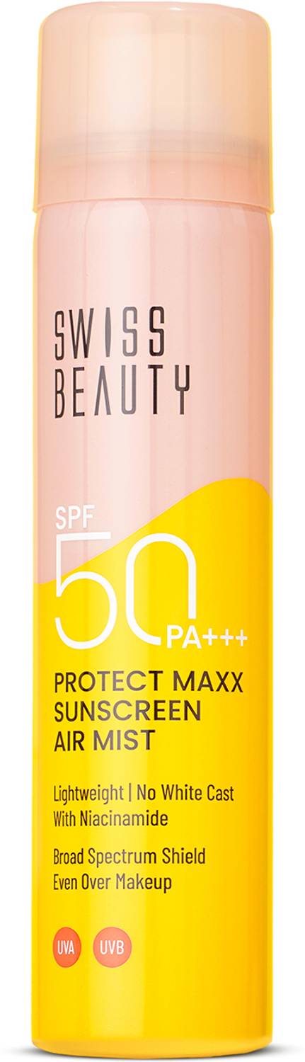 SWISS BEAUTY Sunscreen - SPF 50 PA+++ Sunscreen Air Mist SPF50 PA