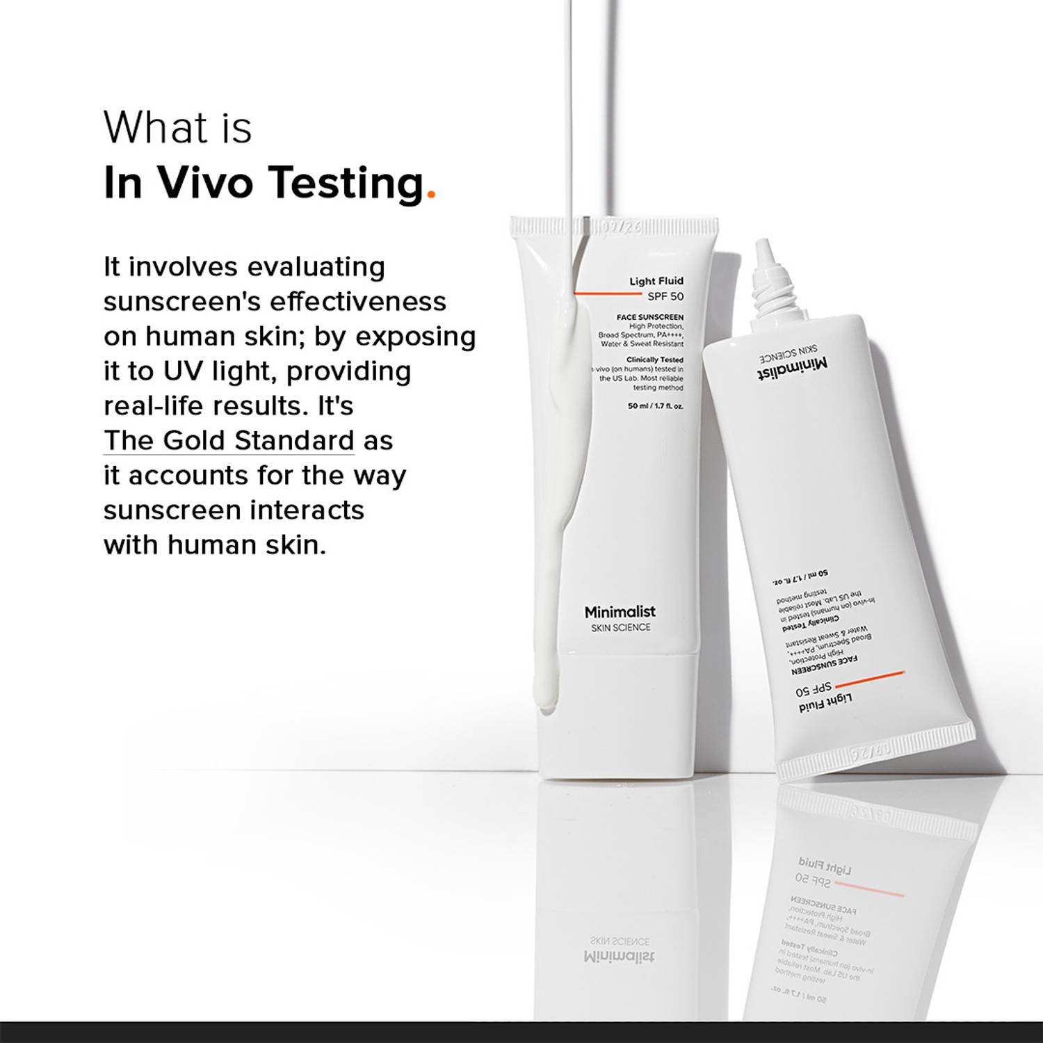 Minimalist Sunscreen SPF 50 PA++++ 50g - Image 4