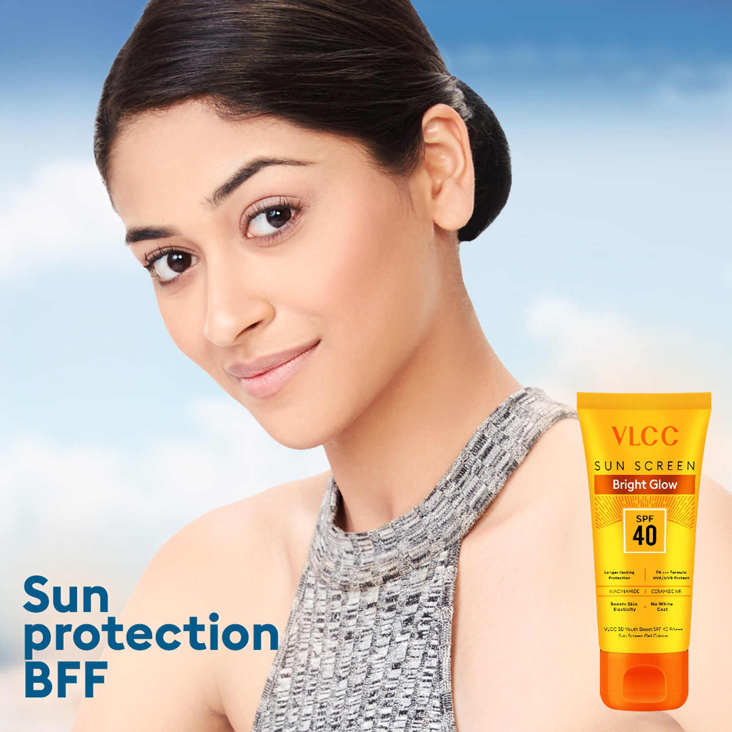 Image of VLCC Sunscreen - SPF 50 PA+++ 3D Youth Boost Sun Screen Gel Cream (Pack of 2)