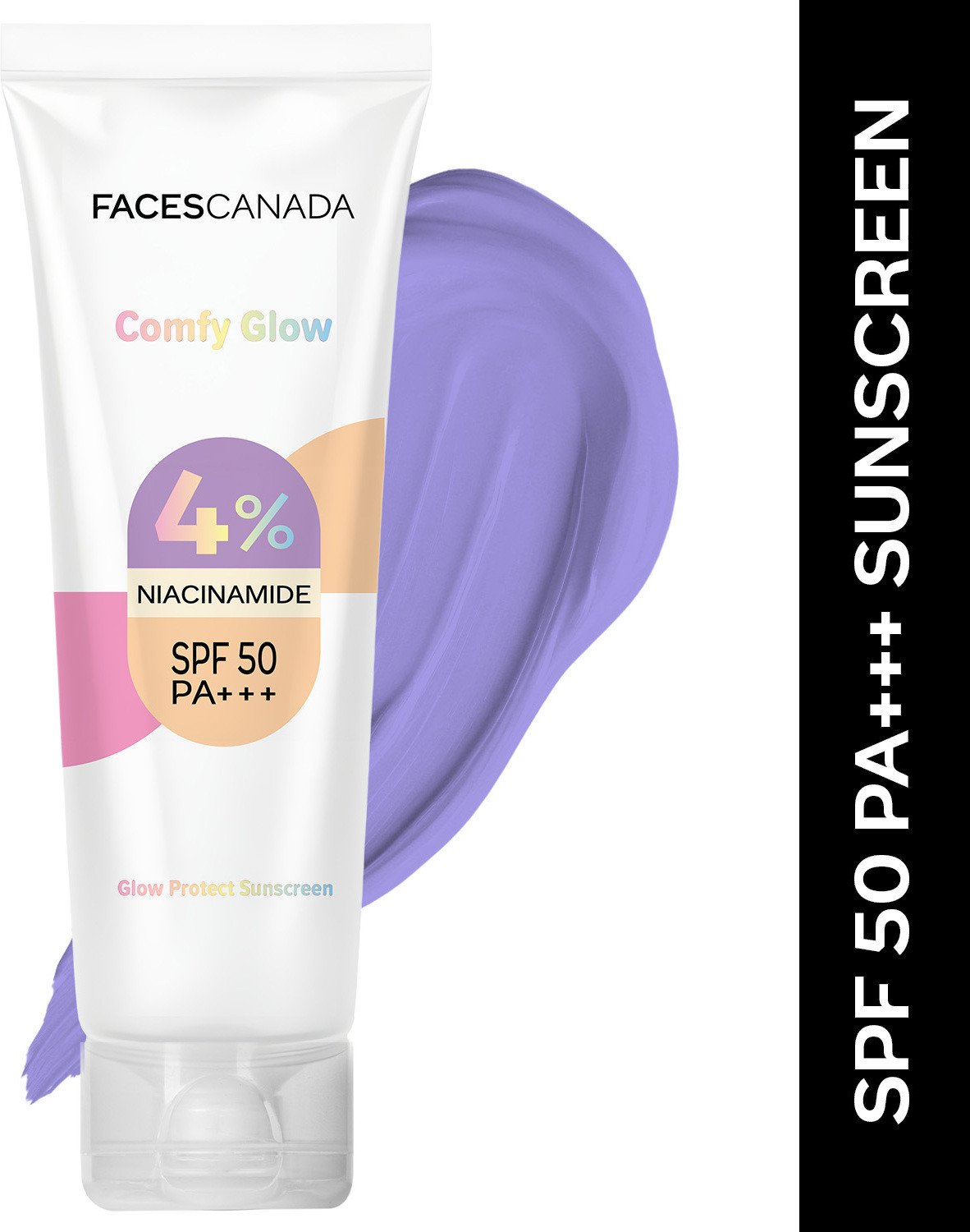 Image of FACES CANADA Sunscreen - SPF 50 PA+++ Comfy Glow | UVA & UVB Protection | Niacinamide